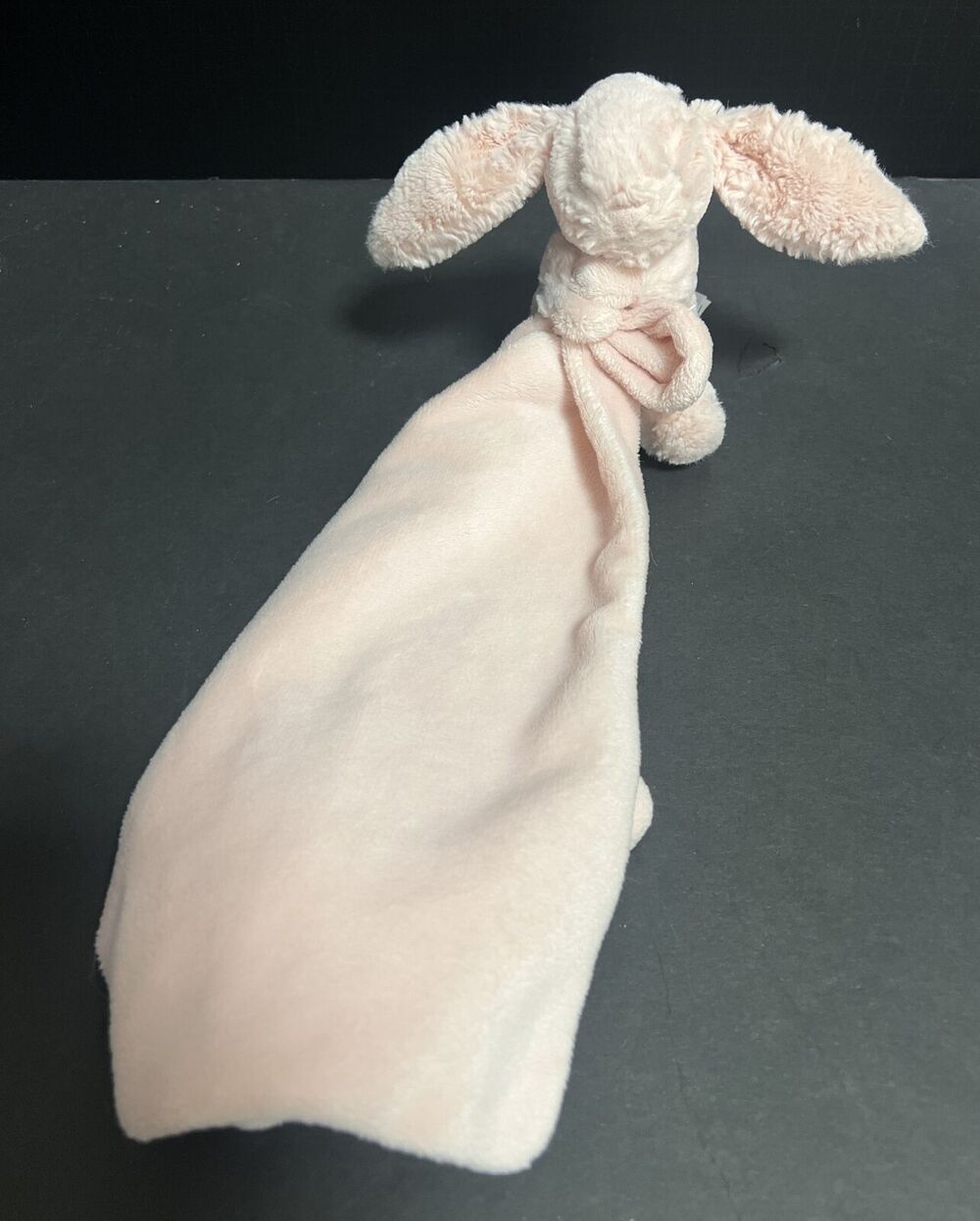 Jellycat Bashful Tulip Bunny Lovey Soother Security Blanket Lovey Pink Retired